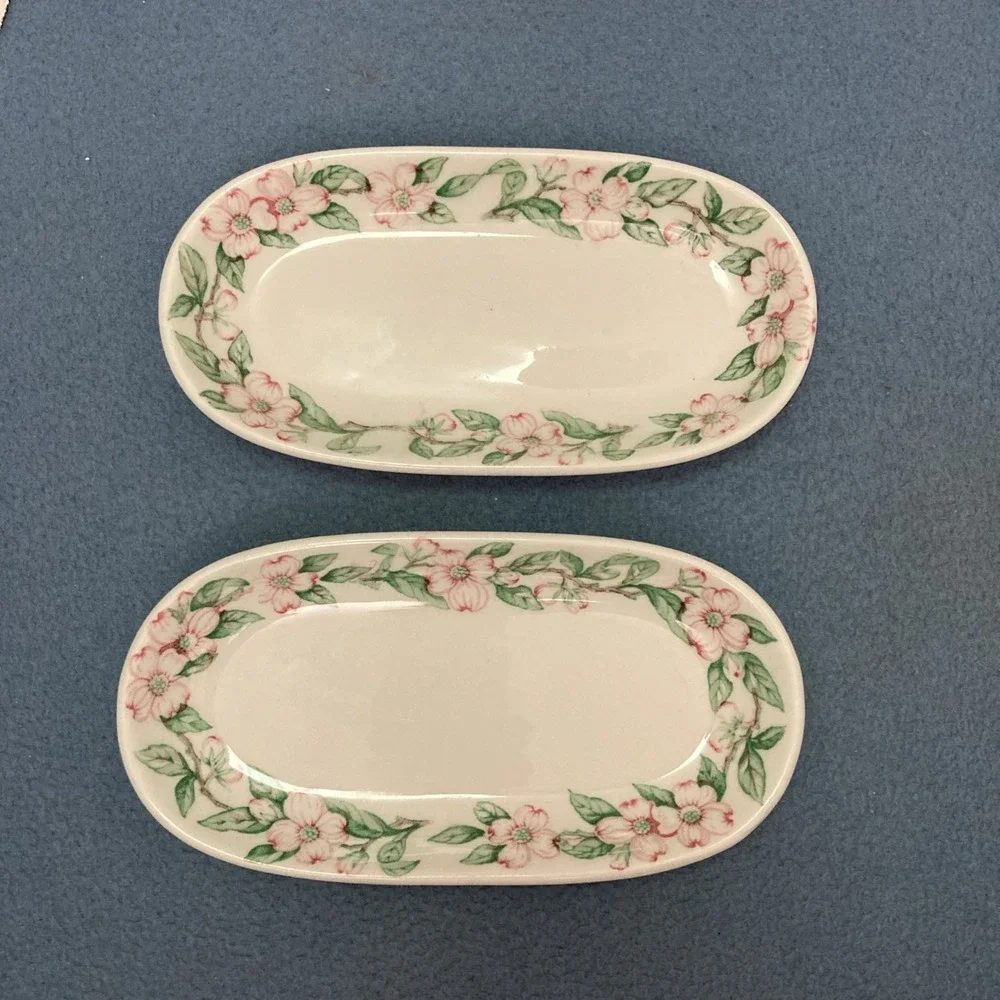 Walker China Pink Dogwood Vitrified 7